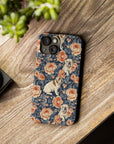 Blooming Bulldog Beauty Slim Phone Cases