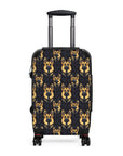 Majestic Hound Couture: German Shepherd LuxeBlend Suitcase