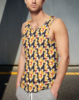Men's Printed Vest BK (All-Over Printing)