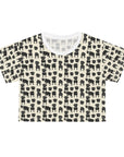 Puggie Pout Perfection Crop Tee