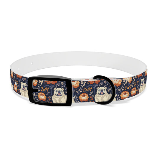 Bulldog Blossom Bonanza Dog Collar