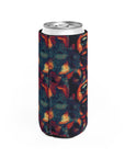 Rustic Rottie Charm Slim Can Cooler