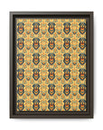 Royal Rottie Regalia Matte Canvas, Framed