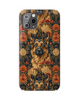 WhimsiWooly Shepherd Spritz Slim Phone Cases