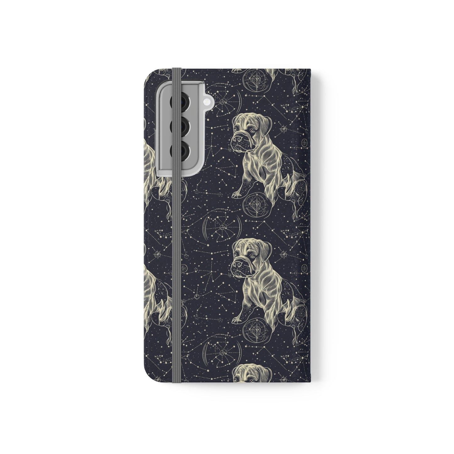 Celestial Boxer Bliss Flip Cases