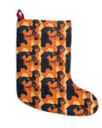 Rottweiler Chic Pawsitivity Christmas Stockings