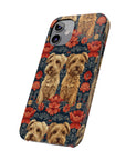 Yorkie Charm Twins Slim Phone Cases