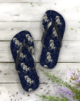 Celestial Boxer Bliss Flip Flops