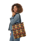 Golden Pawsatronic Tapestry Canvas Tote Bag