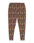 Floral Pawsome Dachsund Delight Plus Size Leggings