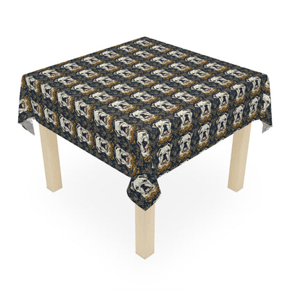 Wildwood Wanderlust Bulldog Tablecloth