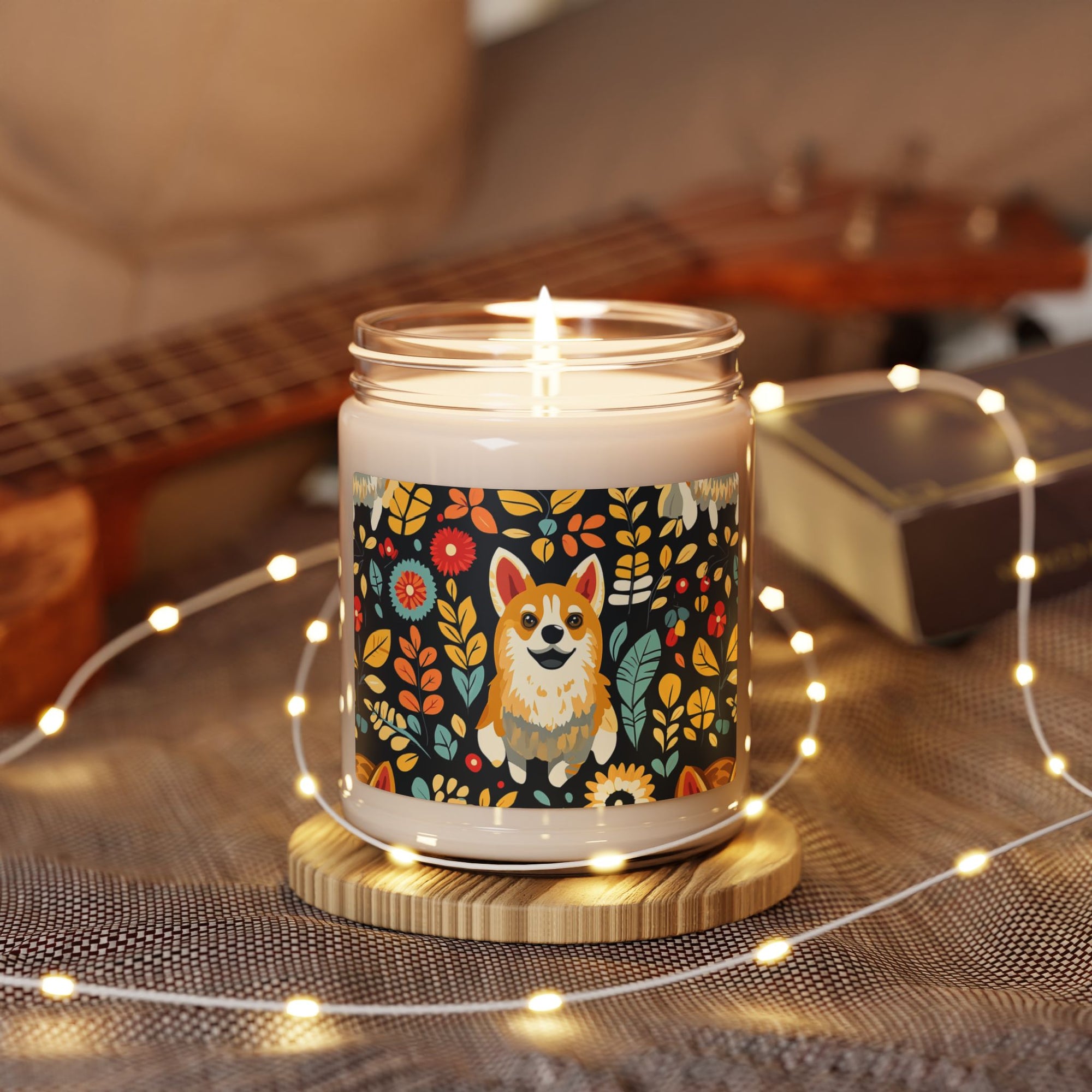 Corgi Rainbow Vine Dream Scented Soy Candle