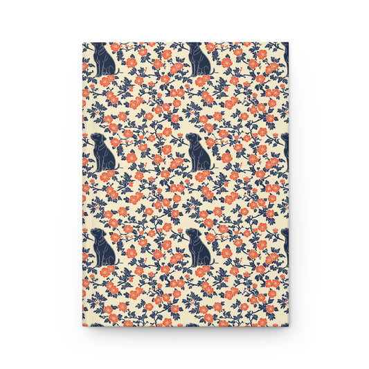 Bloomiful Lab Bouquet Hardcover Journal Matte