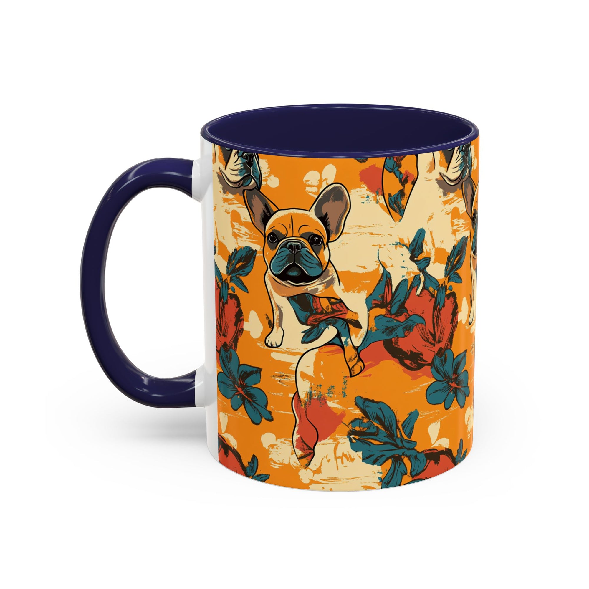 Frenchie Glow-Up Galore Accent Coffee Mug