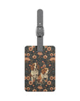 Beagle Blossom Bonanza Luggage Tag