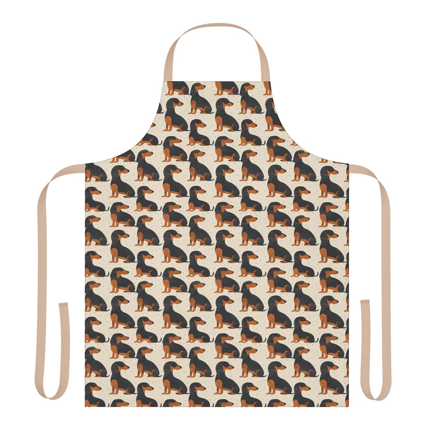 Whimsical Dachsund Dreamcatcher Apron