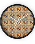 Bowtie Boxer Bliss Wall Clock