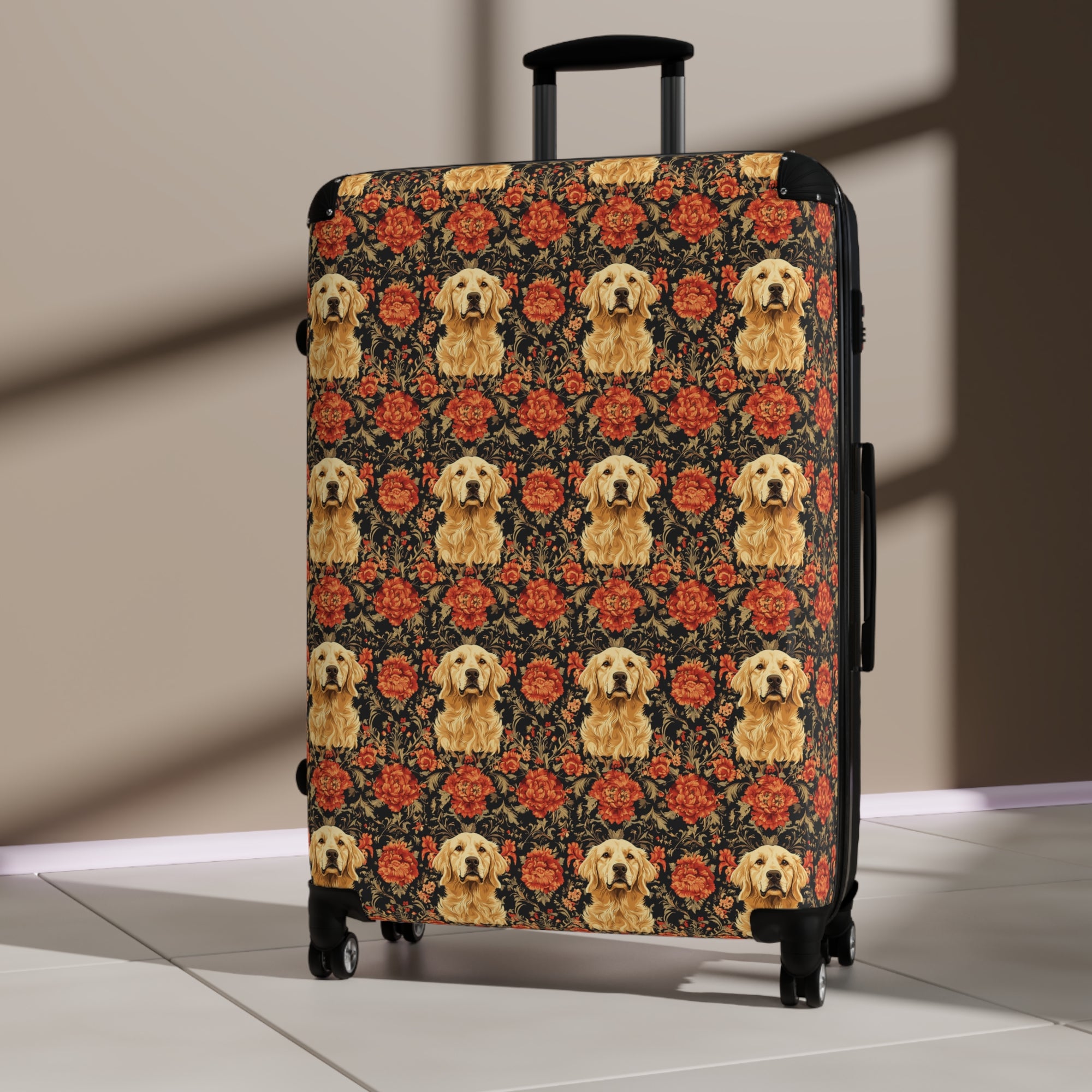 Golden Pawsatronic Tapestry Suitcase