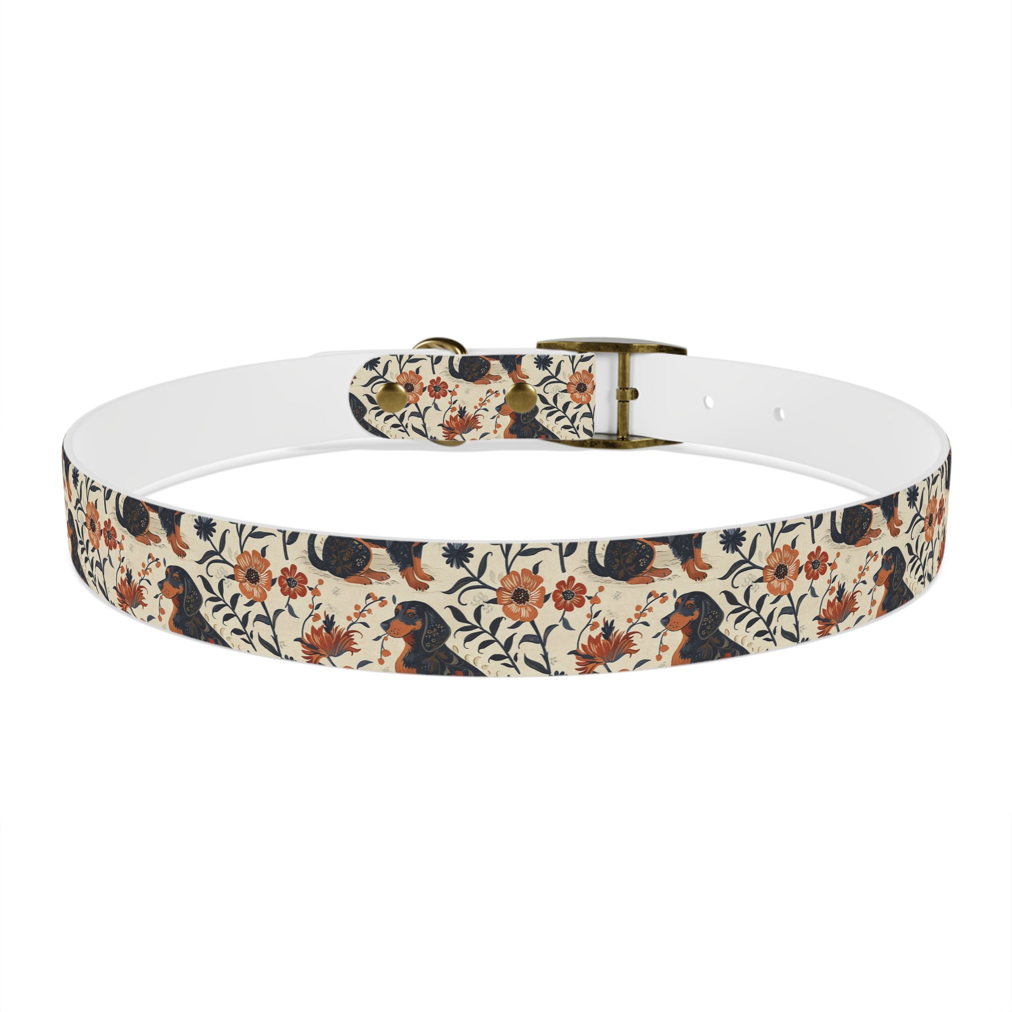 Blossoming Dachshunds Delight Dog Collar