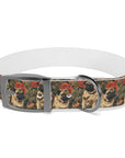 Blooming Pug Paradise Dog Collar