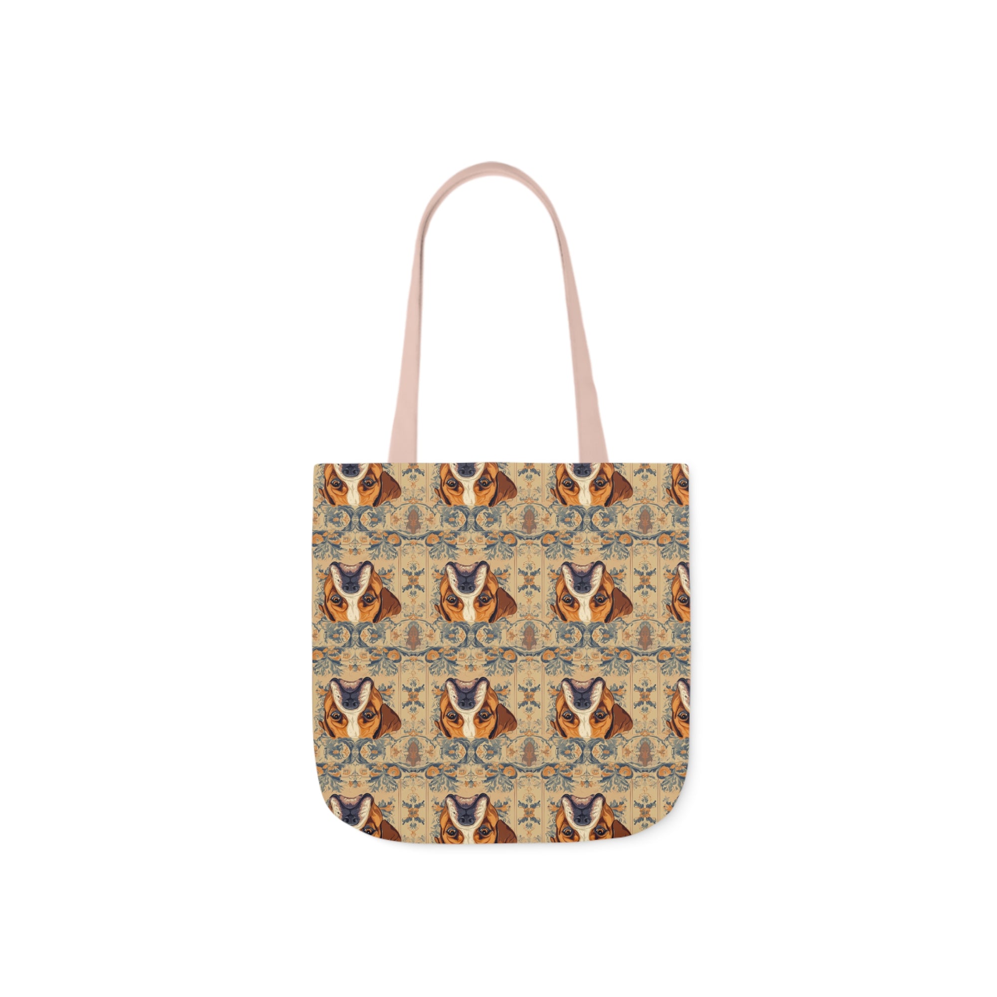 Bowtie Boxer Bliss Canvas Tote Bag