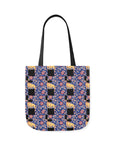 Bloomtastic Lab Petal Parade Canvas Tote Bag