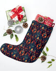 Rustic Rottie Charm Christmas Stockings