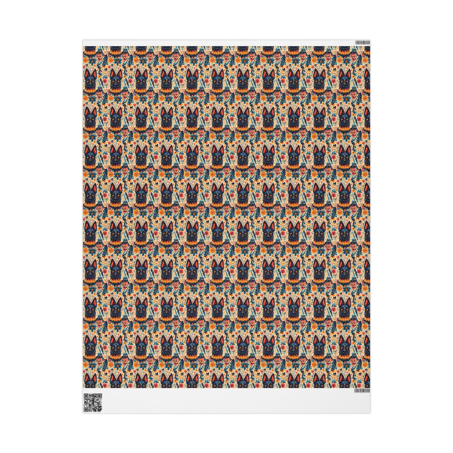 Bloomhound Shepherd Sentinel Wrapping Paper