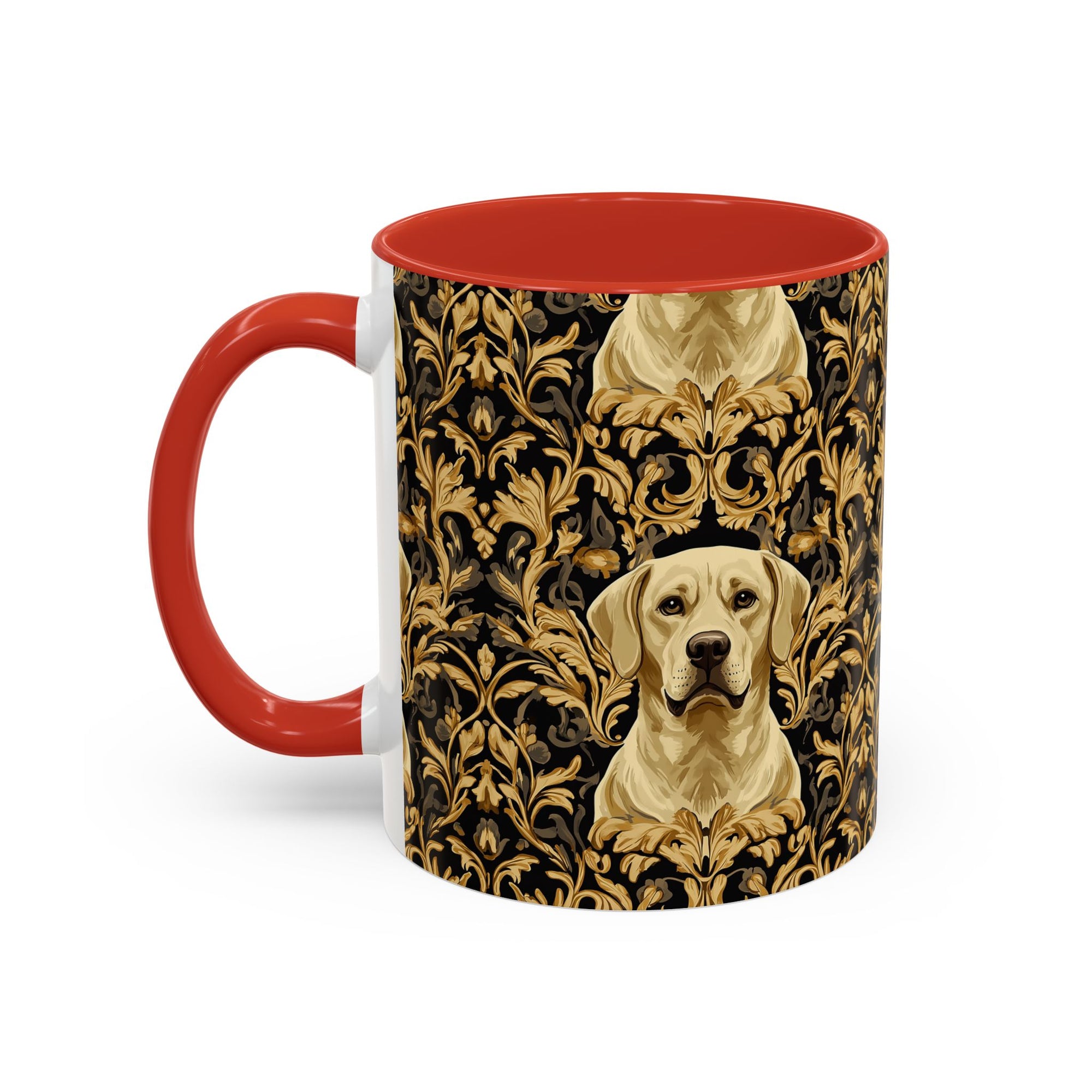 Royal Pawsitivity Labs Accent Coffee Mug