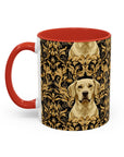 Royal Pawsitivity Labs Accent Coffee Mug