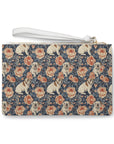 Blooming Bulldog Beauty Clutch Bag