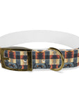 Pawsome Rottweiler Royalty Plaid Dog Collar