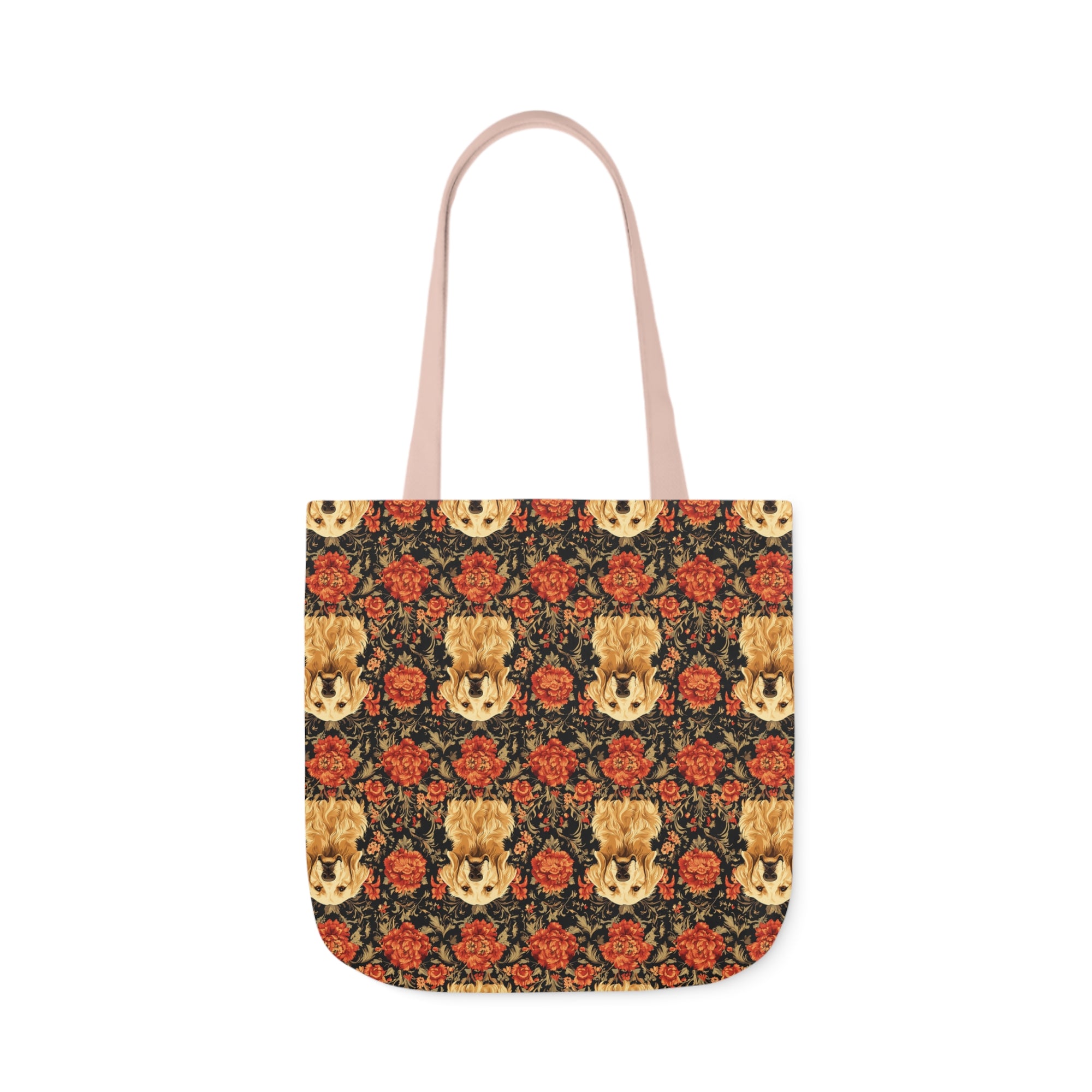 Golden Pawsatronic Tapestry Canvas Tote Bag