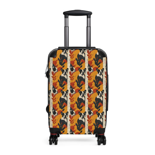 Chic Frenchie Charm Suitcase