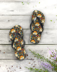 Corgi Rainbow Vine Dream Flip Flops