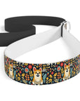 Corgi Rainbow Vine Dream Leash