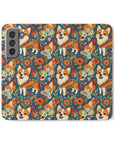 Corgi Carnival Couture Flip Cases