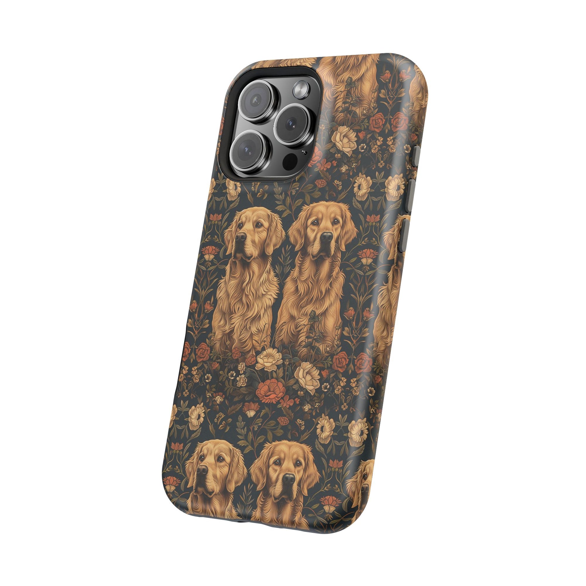 Fanciful Golden Paradise Blossom Magnetic Tough Cases