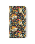 Corgi Rainbow Vine Dream Flip Cases