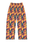 Impressionistic German Shepherds Women's Pajama Pants