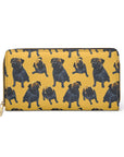 Puglet Posh Paradise Zipper Wallet