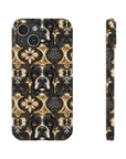 Manor Pup Boxer Royale Slim Phone Cases