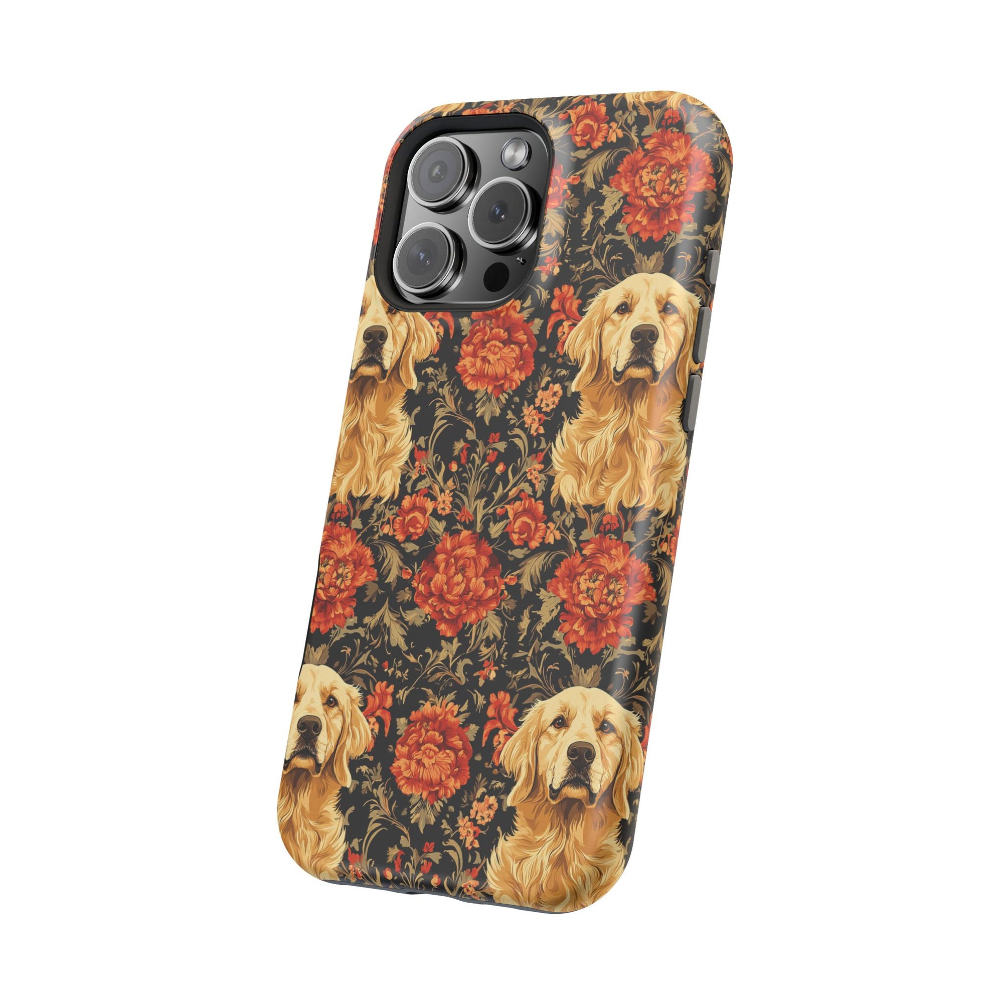 Golden Pawsatronic Tapestry Magnetic Tough Cases