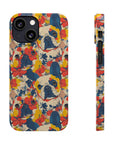 Bloom Pup Frenchietastic Splatter Slim Phone Cases