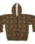 Labrador Lush Pooch Tapestry Unisex Zip Hoodie