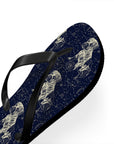 Celestial Boxer Bliss Flip Flops