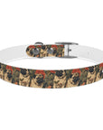 Blooming Pug Paradise Dog Collar