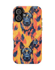 Impressionistic German Shepherds Magnetic Tough Cases