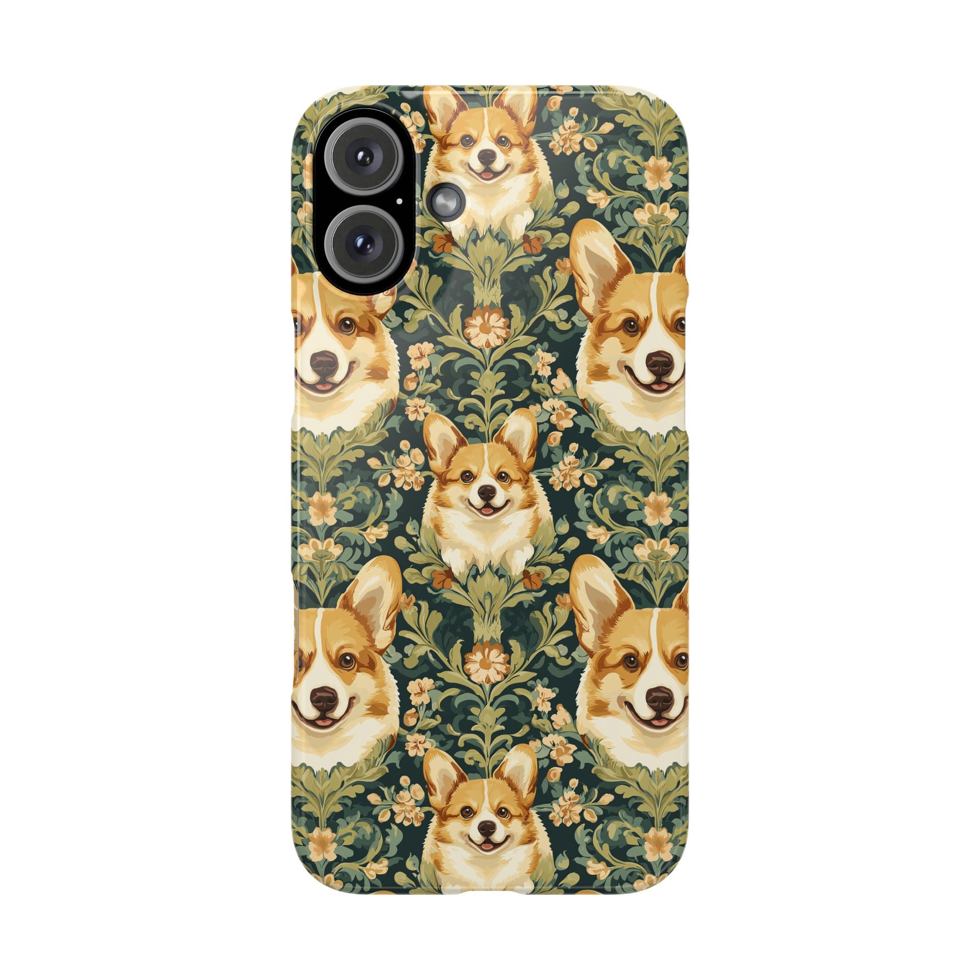 Corgi Charmz Slim Phone Cases