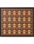 Golden Pawsatronic Tapestry Matte Canvas, Framed